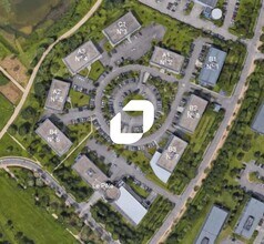 Saint-Priest - Aerial map view