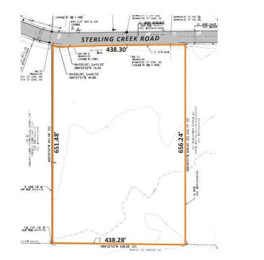 Sterling Rd, Portage, IN for sale Site Plan- Image 1 of 3