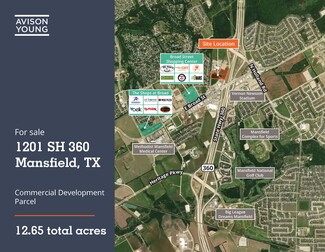 Plus de détails pour 1201 TX-360, Mansfield, TX - Terrain à vendre