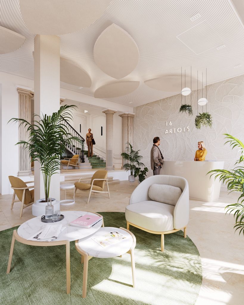 16 Rue D'Artois, Paris for lease Lobby- Image 1 of 5