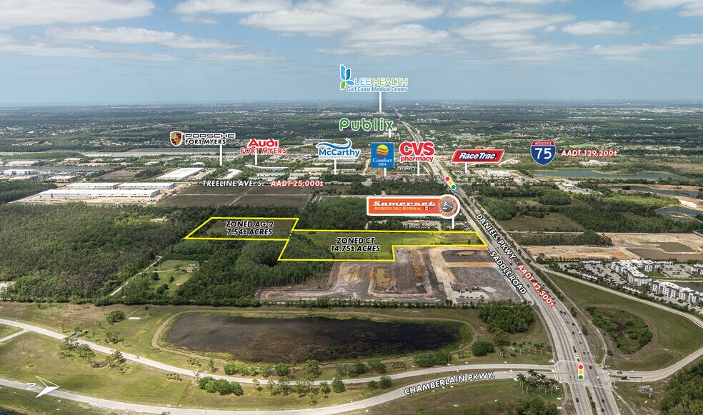 13251 Saddle Rd, Fort Myers, FL à vendre - Aérien - Image 2 de 6