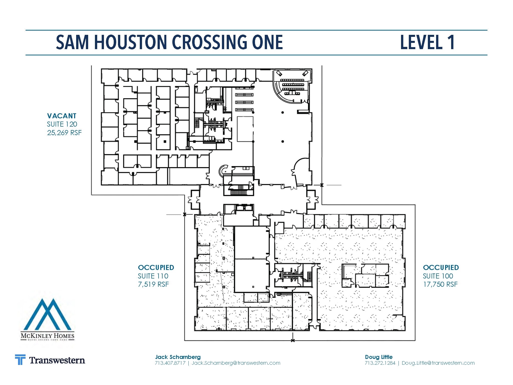 10343 Sam Houston Park Dr, Houston, TX à louer Plan d’étage- Image 1 de 1