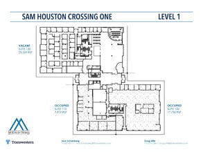 10343 Sam Houston Park Dr, Houston, TX à louer Plan d’étage- Image 1 de 1