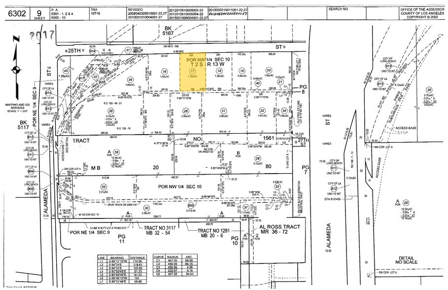 1980-1990 E 25th St, Vernon, CA à louer - Plan cadastral - Image 3 de 3