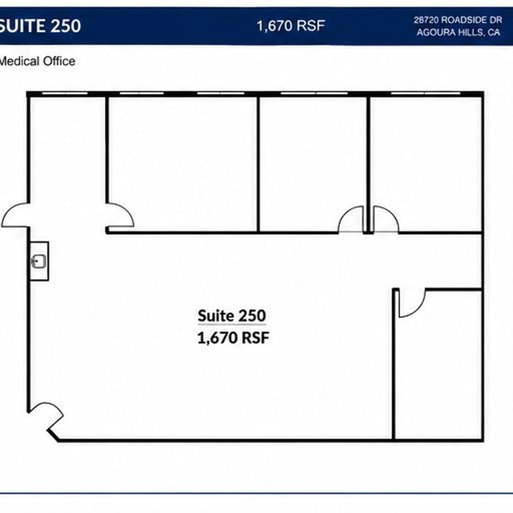 28720 Roadside Dr, Agoura Hills, CA for lease Floor Plan- Image 1 of 1