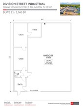 2800 W Division St, Arlington, TX à louer Plan de site- Image 2 de 2