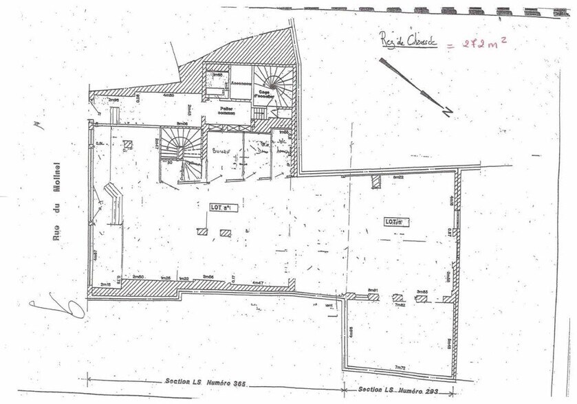 Retail in Lille for lease - Floor Plan - Image 2 of 2