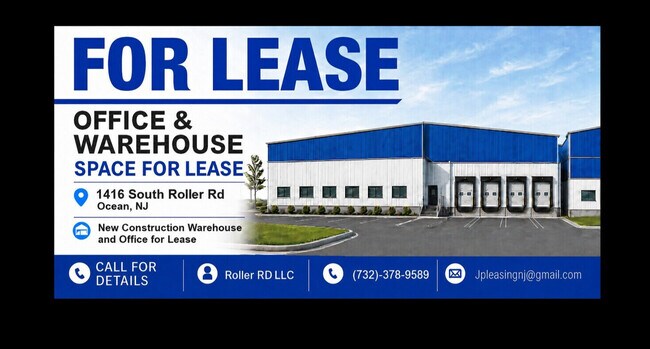 More details for 1416 Roller Rd, Ocean, NJ - Industrial for Lease