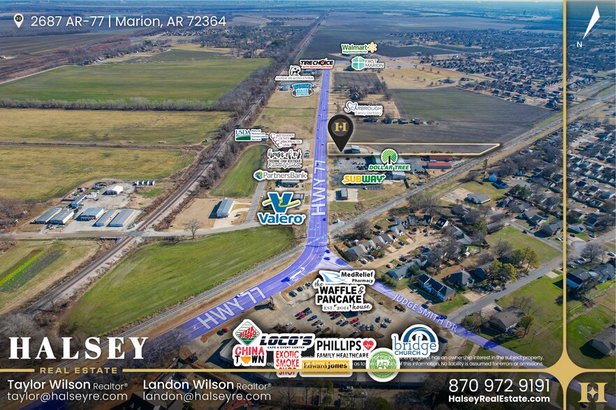 2687 Highway 77, Marion, AR à vendre - Photo du bâtiment - Image 3 de 8