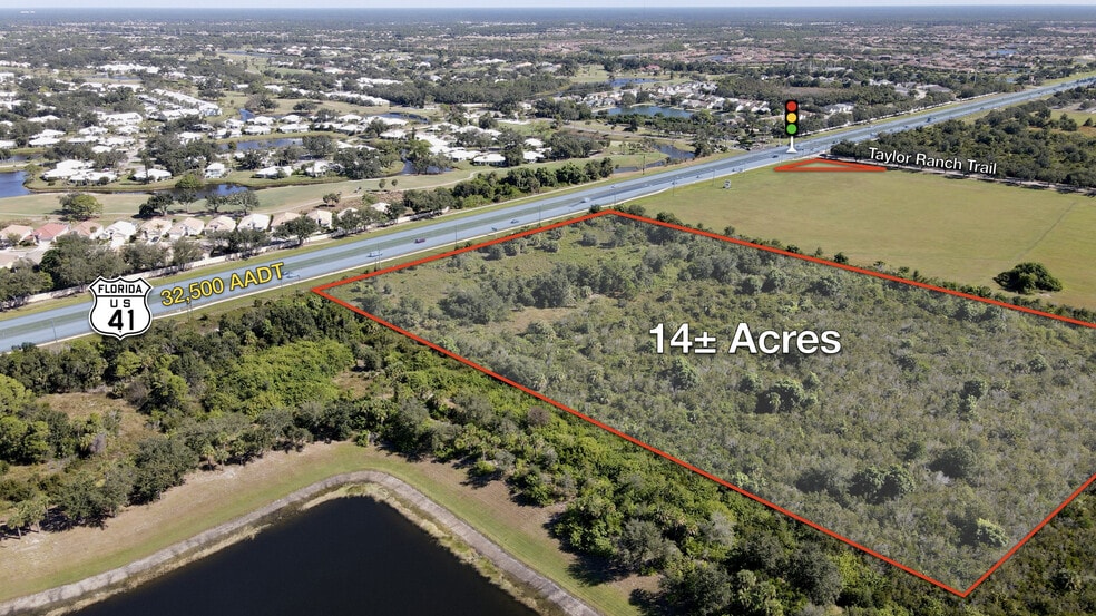 2250 Taylor Ranch Trl, Venice, FL à vendre - Aérien - Image 3 de 7