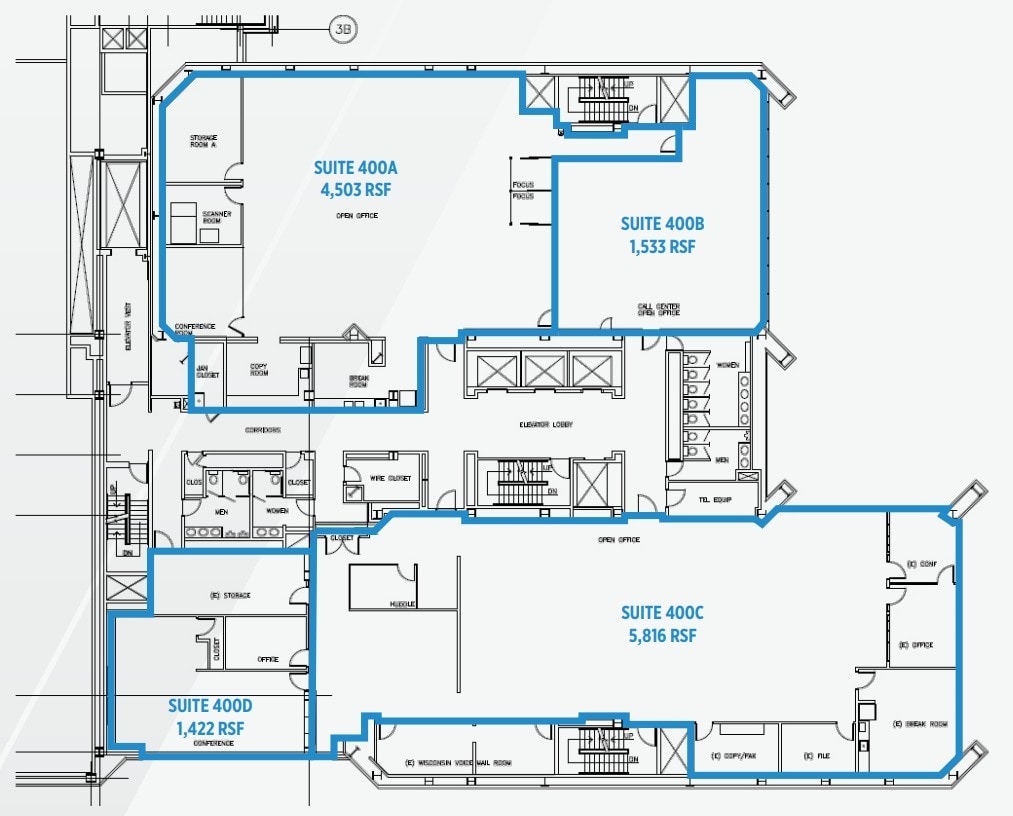 316 W Washington Ave, Madison, WI for lease Floor Plan- Image 1 of 1