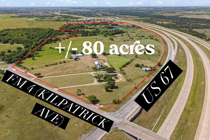 1365 Doty Rd, Cleburne, TX à vendre - Aérien - Image 3 de 5