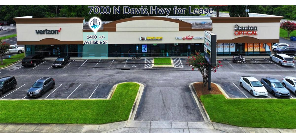 7000 N Davis Hwy, Pensacola, FL à louer - Photo du bâtiment - Image 1 de 7