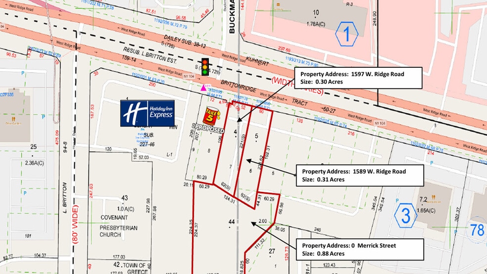 1597 W Ridge Rd, Rochester, NY à vendre - Photo du bâtiment - Image 2 de 6