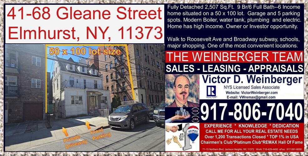 4168 Gleane St, Elmhurst, NY for sale - Building Photo - Image 2 of 21