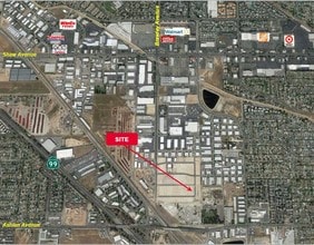 3635 W Richert Ave, Fresno, CA - Aerial  map view