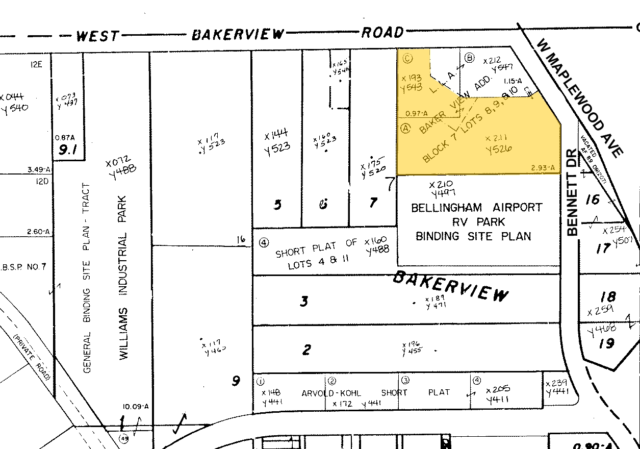 3985 Bennett Dr, Bellingham, WA à vendre Plan cadastral- Image 1 de 1