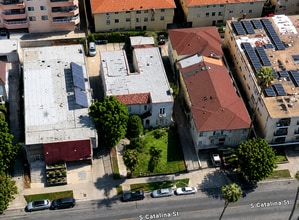 426 S Catalina St, Los Angeles, CA - Aerial map view