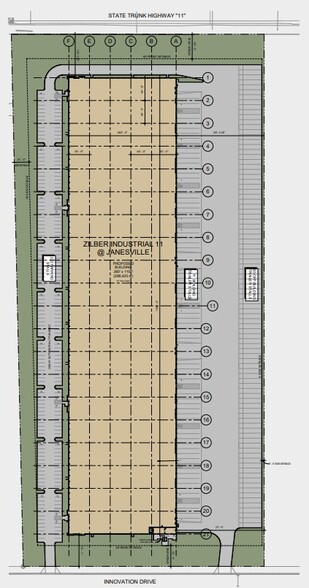 400 Innovation Drive, Janesville, WI à louer - Plan de site - Image 2 de 4