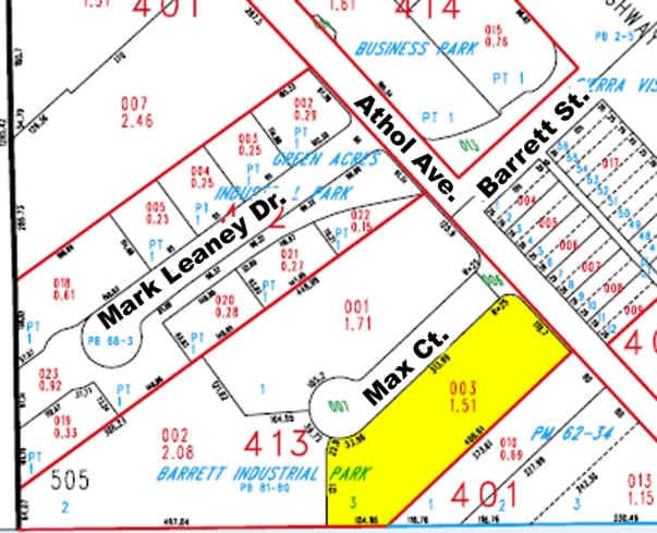 401-433 Max Ct, Henderson, NV for lease - Plat Map - Image 2 of 6