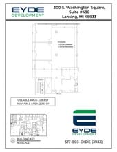 300 S Washington Sq, Lansing, MI à louer Plan de site- Image 1 de 1