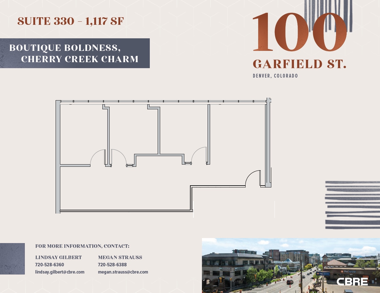 100 Garfield St, Denver, CO for lease Floor Plan- Image 1 of 1