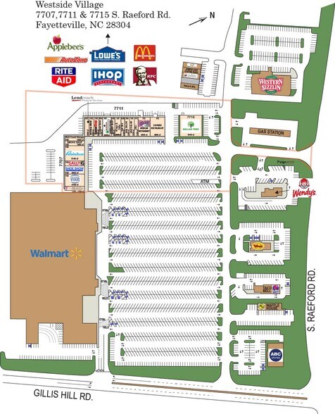 7707-7711 S Raeford Rd, Fayetteville, NC à vendre - Photo du bâtiment - Image 3 de 18