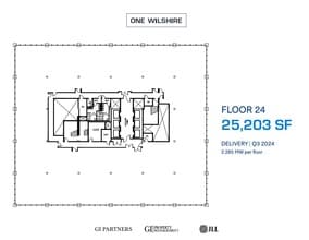 624 S Grand Ave, Los Angeles, CA for lease Floor Plan- Image 1 of 1