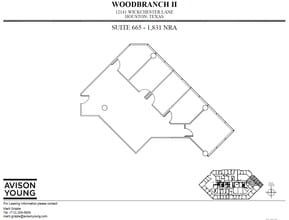 12141 Wickchester Ln, Houston, TX à louer Plan d’étage- Image 2 de 2