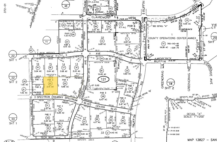 9112 Spectrum Center Blvd, San Diego, CA à louer - Plan cadastral - Image 2 de 4