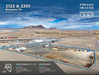 More details for 2123 & 2301 Resource Dr, Hazen, NV - Land for Lease