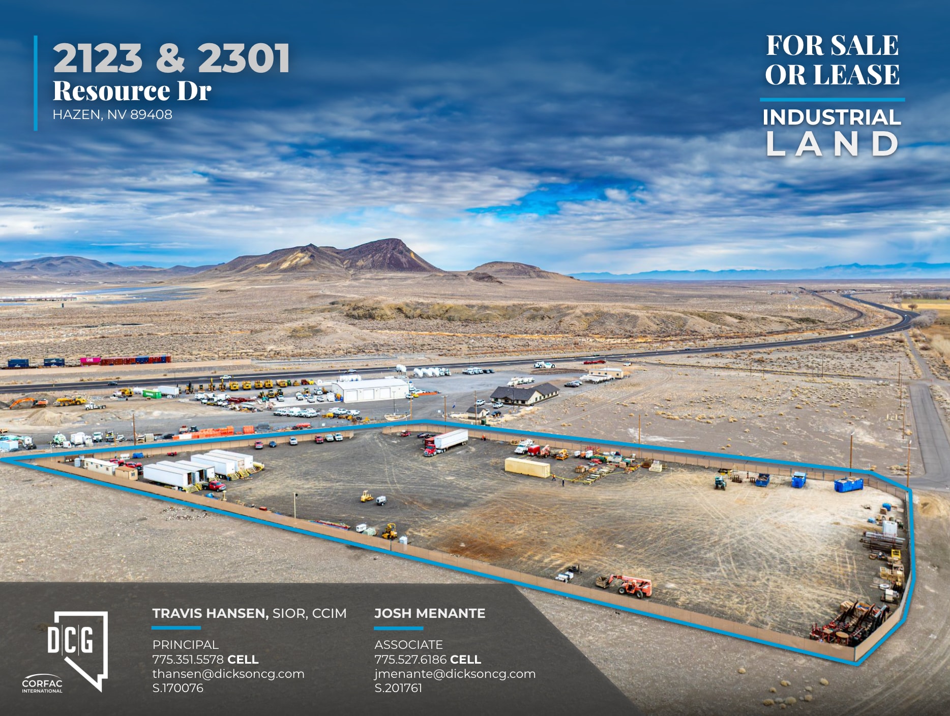 2123 & 2301 Resource Dr, Hazen, NV for lease Building Photo- Image 1 of 4