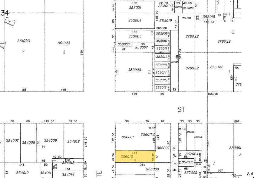 623-627 S State St, Salt Lake City, UT à louer - Plan cadastral - Image 3 de 9