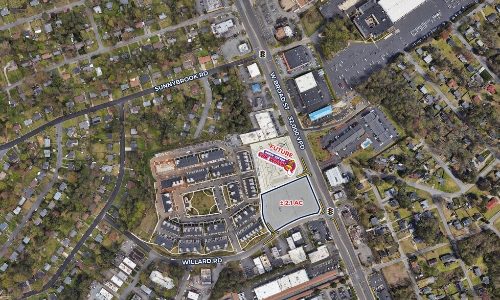 7411 W Broad St, Richmond, VA à louer - Aérien - Image 3 de 3