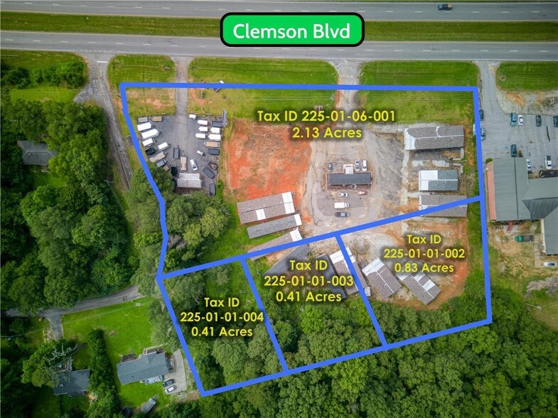 10149 Clemson Blvd, Seneca, SC for sale - Aerial - Image 3 of 9