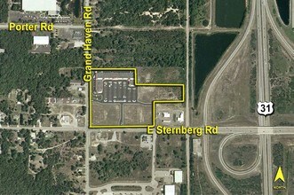 1028-1086 E Sternberg Rd, Muskegon, MI - AÉRIEN  Vue de la carte