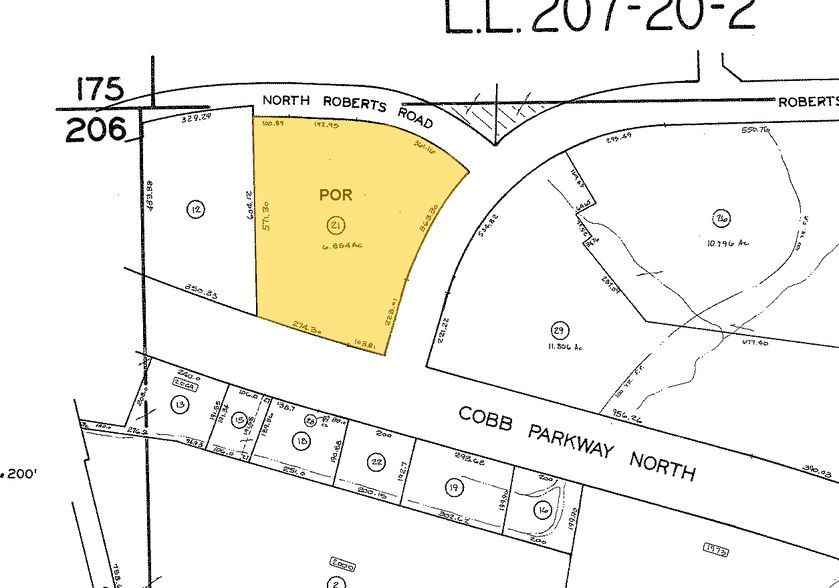 1690 Roberts Blvd, Kennesaw, GA for lease - Plat Map - Image 2 of 46