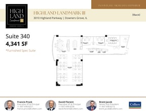 3010 Highland Pky, Downers Grove, IL à louer Plan d’étage- Image 1 de 1