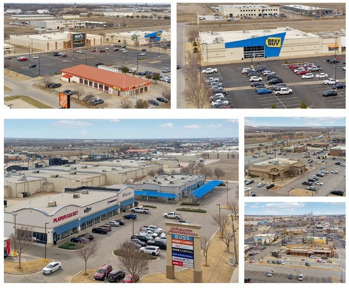 I-40 & Rockwell Ave, Oklahoma City, OK for lease - Aerial - Image 2 of 3