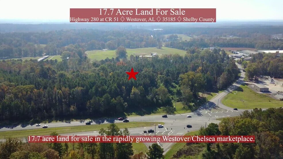U.S. Highway 280 at CR 51, Westover, AL for sale - Commercial Listing Video - Image 3 of 8