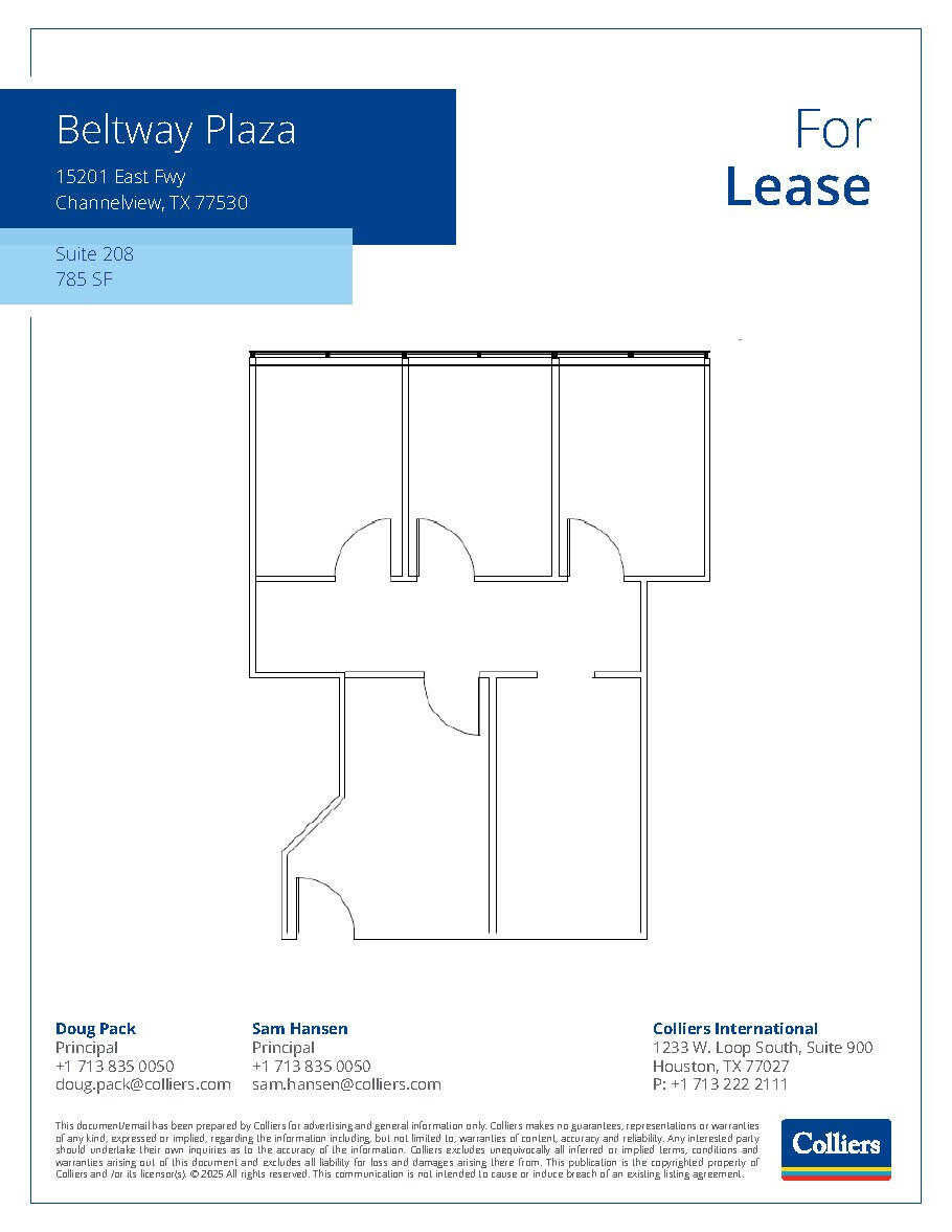 15201 East Fwy, Channelview, TX for lease Floor Plan- Image 1 of 1