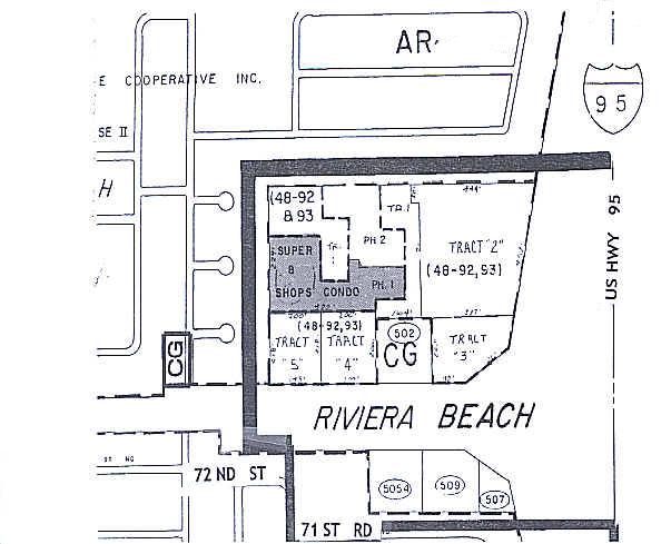 4152-4230 Blue Heron Blvd W, Riviera Beach, FL à vendre - Plan cadastral - Image 2 de 38