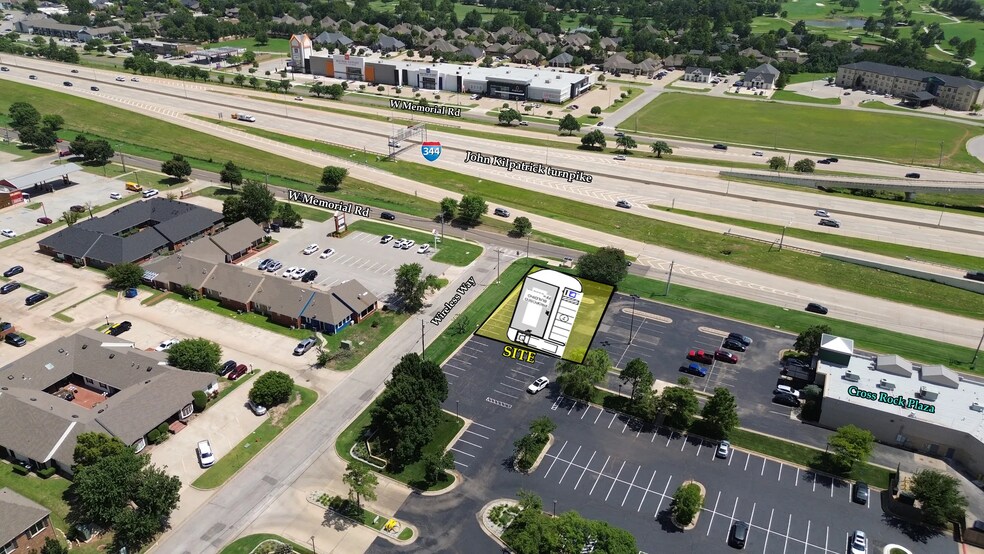 W Memorial Rd & Lake Hefner Pkwy, Oklahoma City, OK à louer - Aérien - Image 3 de 3