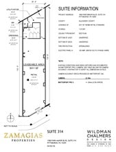 1000-1450 Park Manor Blvd, Pittsburgh, PA for lease Floor Plan- Image 2 of 2