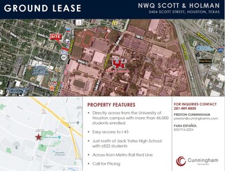 More details for 3404 Scott St, Houston, TX - Land for Lease