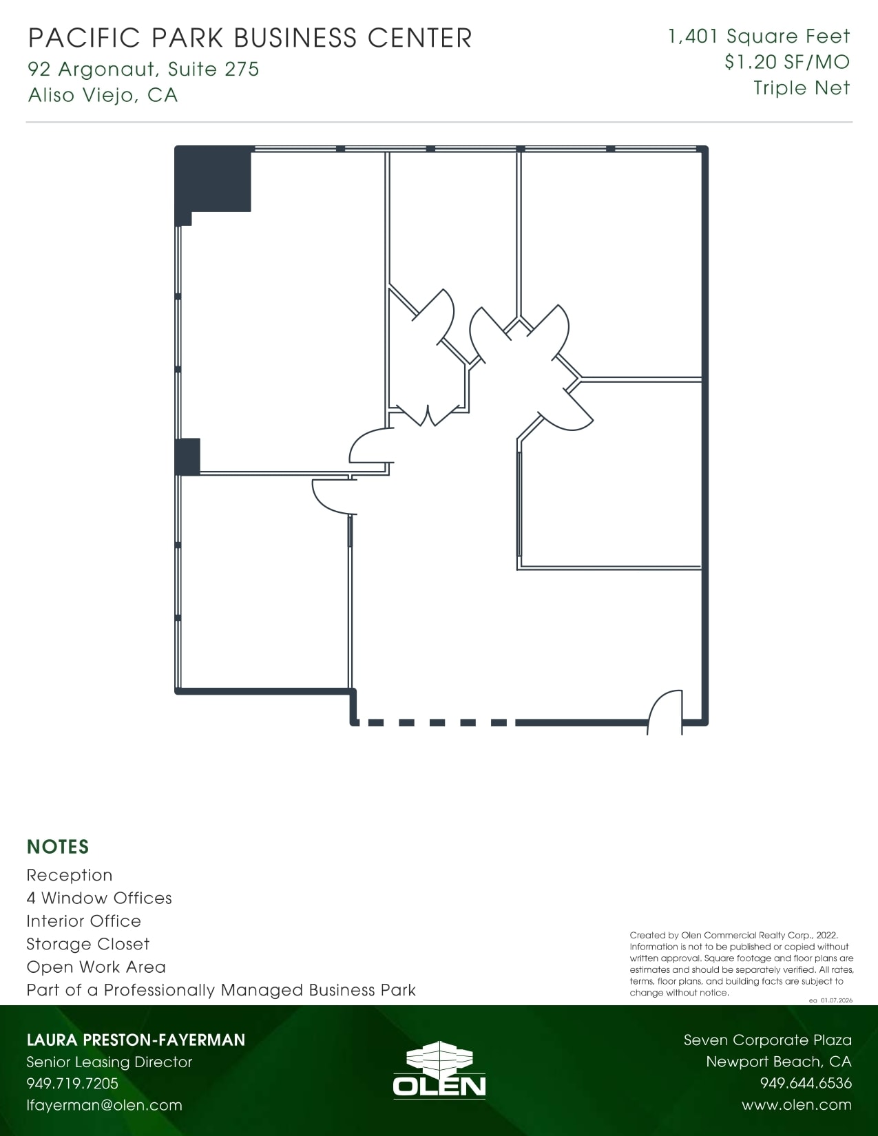 92 Argonaut, Aliso Viejo, CA for lease Interior Photo- Image 1 of 1