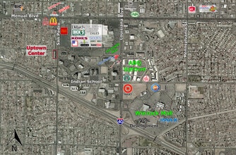 2325 San Pedro Blvd NE, Albuquerque, NM - Aerial map view