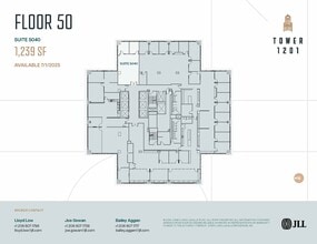 1201 3rd Ave, Seattle, WA for lease Floor Plan- Image 2 of 2