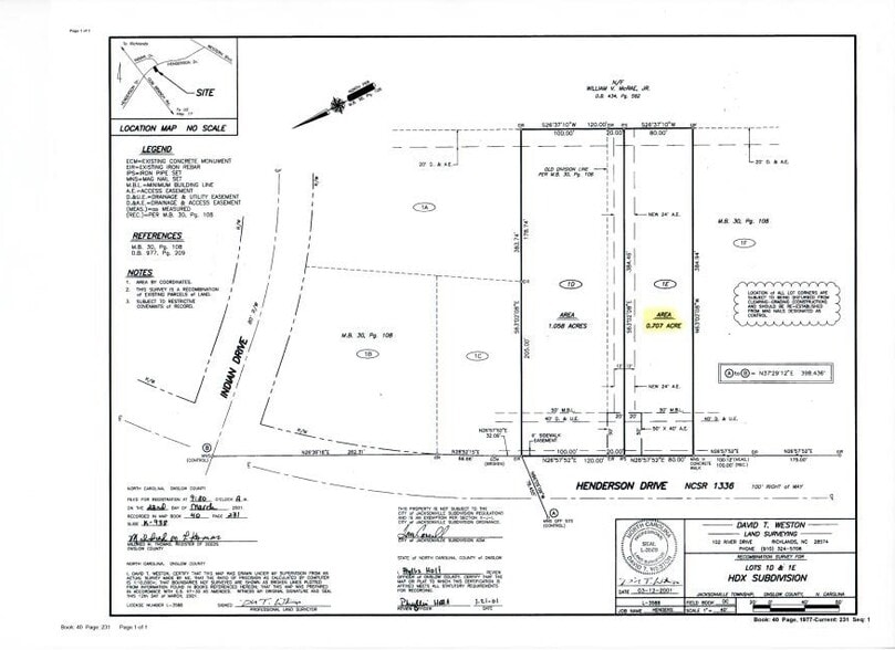 2520 Henderson, Jacksonville, NC for sale - Building Photo - Image 3 of 3