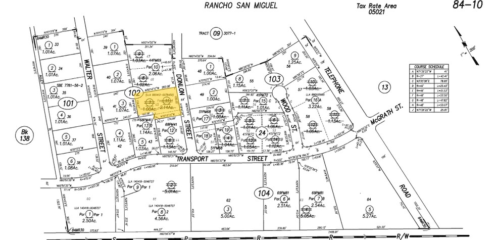 1705 Donlon St, Ventura, CA à louer - Plan cadastral - Image 2 de 2